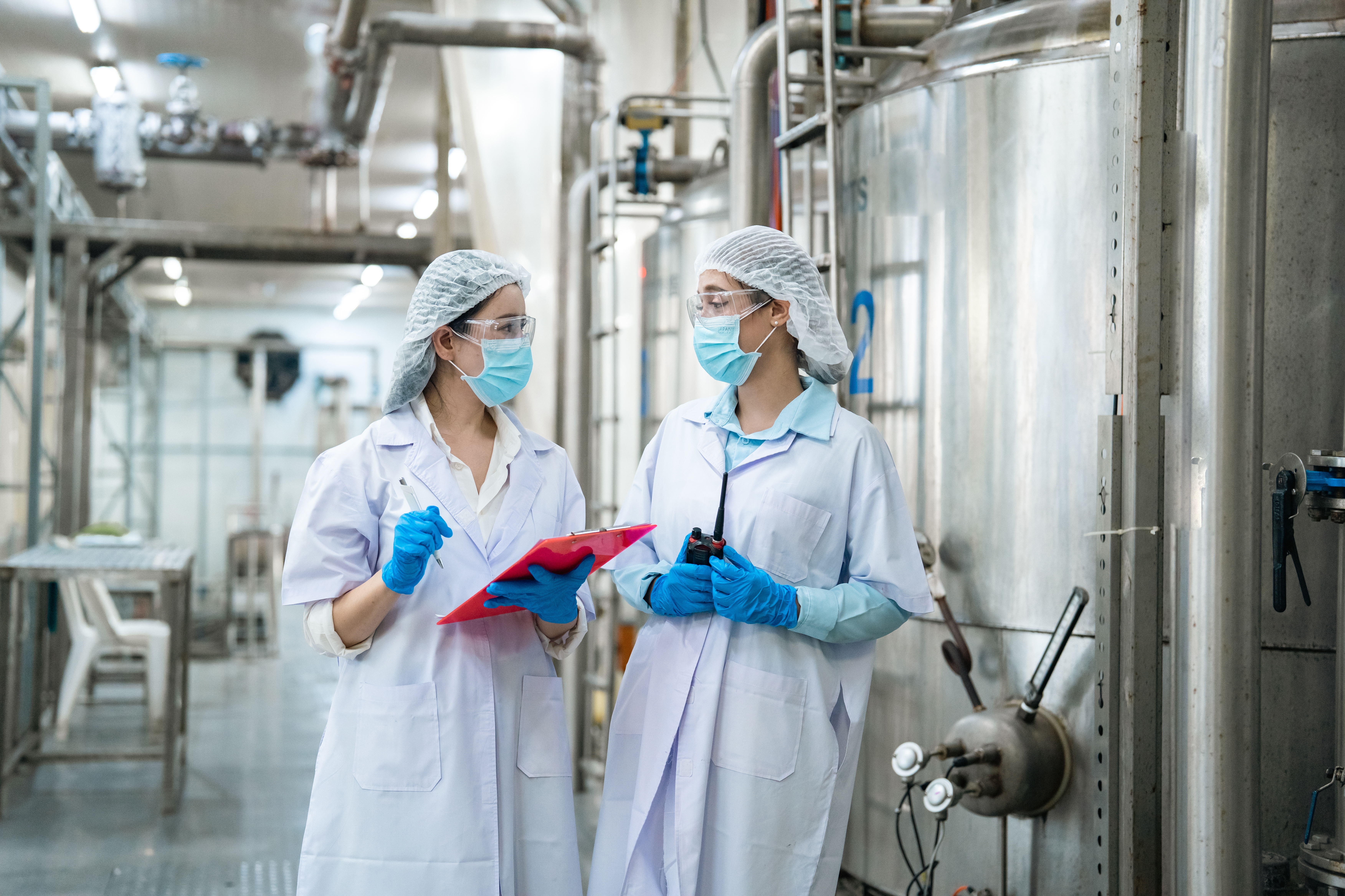 Quality testing in Khetika lab